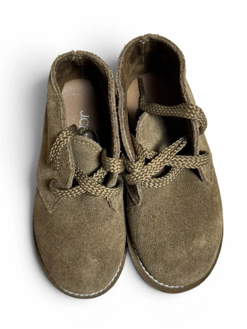 J.Crew Crewcuts Suede MacAlister Chukka Boots Brown Toddler 9